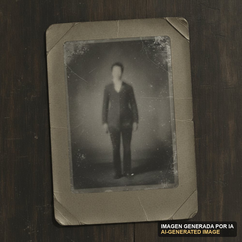 Documento de muestra generado por IA: retrato tipo tintype
