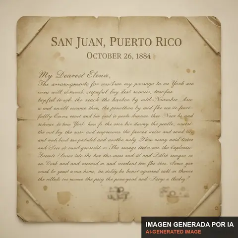 Documento de muestra generado por IA: carta de emigración